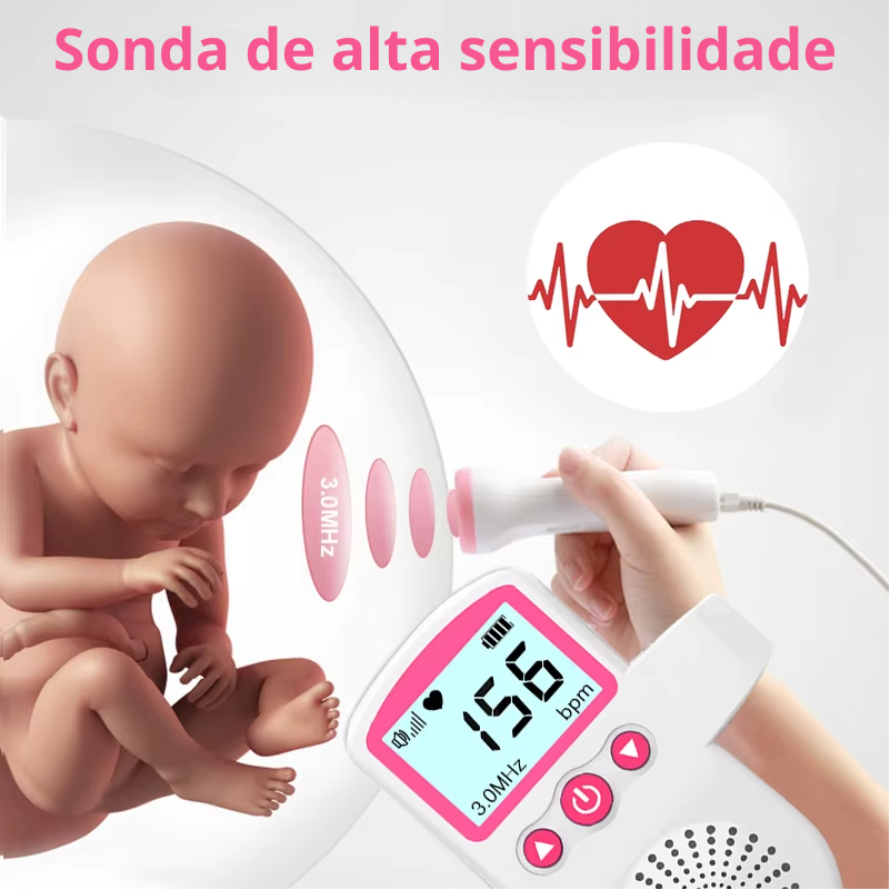 EcoBaby - Ouça o Batimento Cardíaco do Bebê