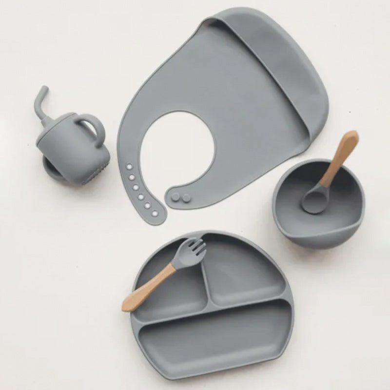 KIT de Introdução Alimentar Silicone - 4 Peças