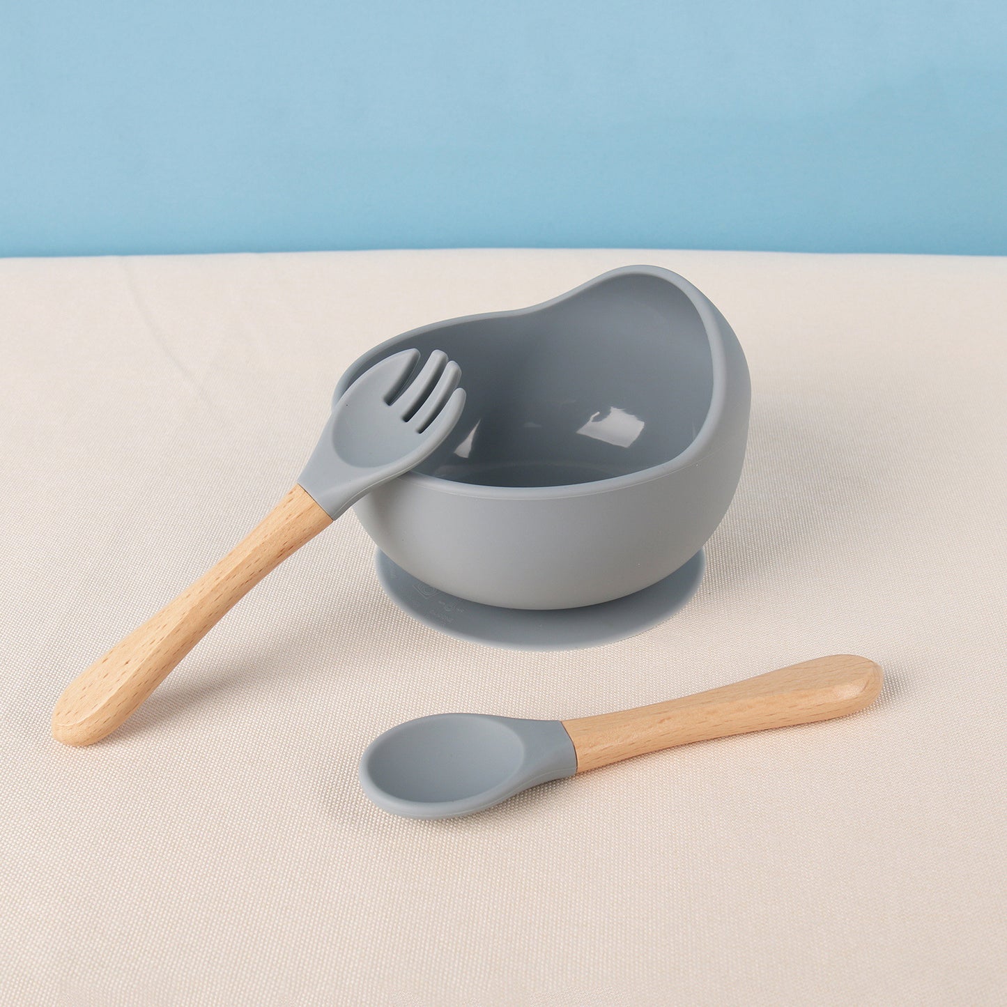 KIT de Introdução Alimentar Silicone - 4 Peças