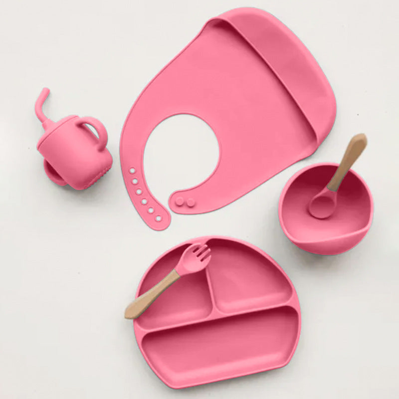 KIT de Introdução Alimentar Silicone - 4 Peças